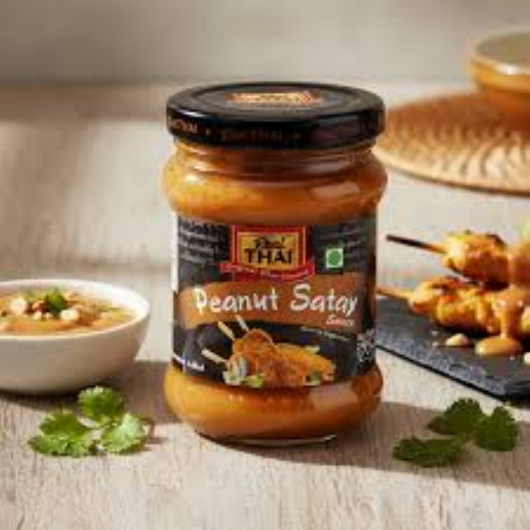 REAL THAI PEANUT SATAY SAUCE 200G